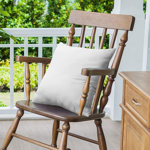 MIULEE Pack of 2 Outdoor Pillow Inserts Waterproof 18x18 Throw Pillow Inserts Decorative Premium Hypoallergenic Pillow Stuffer Sham Square for Bed Couch Sofa Cushion Patio Furniture