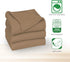 JMR Fleece Throw Blankets for Bed, Couch, or Sofa - Ultra-Soft and Warm Microfiber Plush Blanket for Home and Outdoor Use (Beige, 66X90)