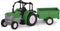 Driven by Battat – Micro Tractor – Toy Tractor with Light, Sound, & Detachable Trailer Farm Toy for Kids 3+ (2Pc)