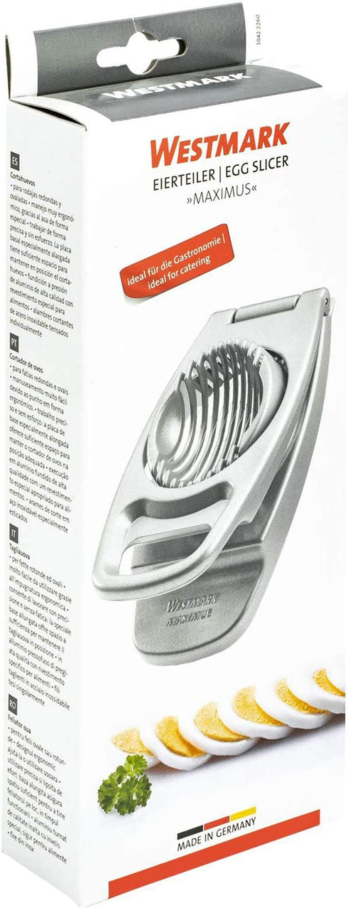 Westmark Germany Multipurpose Stainless Steel Wire Egg Slicer (Grey)