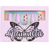 Glamnetic Press On Nails - Mariposa | Glossy Short Coffin Nails with Salon UV Finish, Reusable Opaque Nails in 12 Sizes - 30 Nail Kit with Glue