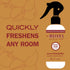 Mrs. Meyer's Clean Day Room and Air Freshener Spray, Non-Aerosol Spray Bottle Infused with Essential Oils, Apple Cider Scent, 8 fl oz
