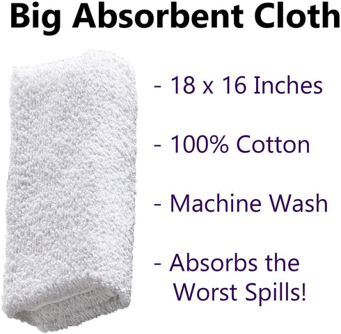 Cemko Cleaning Cloth + FOLEX Instant Carpet Spot Remover | Instant Carpet Spot Remover Kit, 32oz