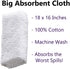 Cemko Cleaning Cloth + FOLEX Instant Carpet Spot Remover | Instant Carpet Spot Remover Kit, 32oz