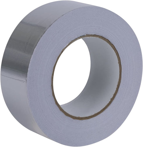 Duck Brand 240225 HVAC UL 723 Metal Repair Aluminum Foil Tape, 1.88-Inch by 50 Yards, Single Roll, Silver