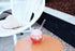 SOMA Glass Straw with Silicone Lined Travel Case and Cleaning Tool, 8-inch, Blush (501-16-01)