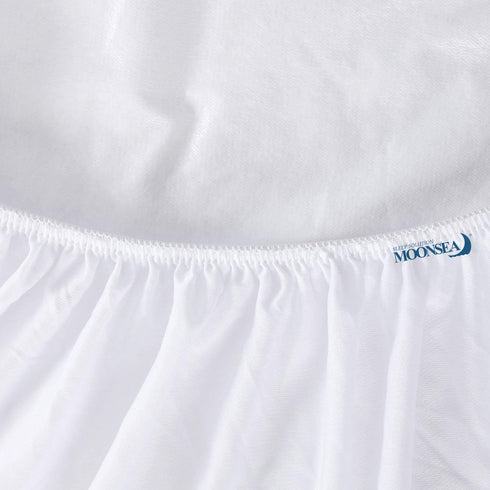 Mattress Protector Full Extra Long (XL) Bamboo Terry Cooling Soft Mattress Protector with Deep Pocket Stretches up to 14 Inch Mattress