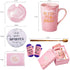 Not a Day Over Fabulous Mug - Birthday Gifts for Women - Funny Birthday Gift Ideas for Her, BFF, Best Friends, Coworkers, Her, Wife, Mom, Daughter, Sister, Aunt Ceramic Marble Mug 14 Oz Pink