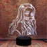 Kamado Nezuko 3D Illusion Demon Slayer Merch Night Light LED Anime Lamp 16 Colors Remote Control Room Decor