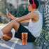 Joyclub 30oz Basketball Tumbler Double Wall Stainless Steel Vacuum Insulated Tumbler Cup Travel Mug with Lid, Straw and Cleaning Brush for Coach ( Basketball )