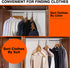 Ulimart Space Saving Hangers 12 Pack Closet Organizers and Storage Ugraded Space Saver Hangers Closet Organization Hangers Space Saving Hangers for Closet Wardrobe Dorms Hanger Organizer