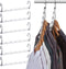 Ulimart Space Saving Hangers 12 Pack Closet Organizers and Storage Ugraded Space Saver Hangers Closet Organization Hangers Space Saving Hangers for Closet Wardrobe Dorms Hanger Organizer