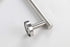 TocTen Bath Towel Bar - Thicken SUS304 Stainless Steel Towel Rack for Bathroom with 4 S Hooks, Bathroom Accessories Towel Rod Heavy Duty Wall Mounted Towel Holder (24IN, Brushed Nickel)
