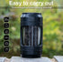 Light-Up LED Transparent Airtight Storage Jars with Herb Grinder Magnifying Viewing Jar Portable Lightweight for Easy Storage and Carrying (BLACK)