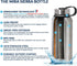 MIRA 32 Oz Stainless Steel Vacuum Insulated Wide Mouth Water Bottle - Thermos Keeps Cold for 24 hours, Hot for 12 hours - Double Wall Hydro Travel Flask - Blue Granite