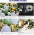 Boognt DIY Sage Green and White Balloon Garland Arch Kit for Boho Jungle Safari Outdoor Woodland Baby Shower Eucalyptus Wedding Bridal Shower Birthday Backdrop Party Decoration