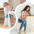 ACKO Folding Step Stool Step Stool ,13" Height Plastic Folding Stool,Upgraed Foldable Step Stool for Kids and Adults,Plastic Step Stool for Kitchen,White