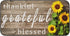 Sunflower Wooden Board Kitchen Rugs Anti Fatigue Memory Foam Floor Mat Non-Skip Cushioned Absorbent Kitchen Runner Rug for Entryway Hallway Farmhouse Bathroom Dining Room 39x20 in