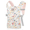 GAGAKU Doll Carrier Front and Back Soft Cotton Stuffed Animal Carriers for Baby, Rose Garden