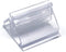 Clear Game Card Stands 3/4" x 3/4" (Set of 20) Board Game Pieces Hedral Games