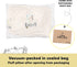 2-Pack Toddler Pillow - Soft Organic Cotton Toddler Pillows for Sleeping - 13X18 Small Pillow for Kids - Kids Pillows for Sleeping - Kids Pillow for Travel, School, Nap - Crib Pillow (Soft White)