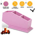 Pink Coffin Makeup Brush Holder, Coffin Pen Holder Organizer, Coffin Remote Holder ,Gothic Decor for Bedroom & Bathroom , Goth Kitchen Accessories Holder , Spooky Halloween Pen Holder