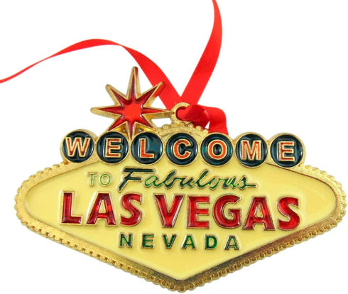 Las Vegas Sign Ornament Christmas Tree Decoration Gift