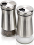 Gorgeous Salt and Pepper Shakers Set With Adjustable Pour Holes - The Perfect Dispensers for your Salts