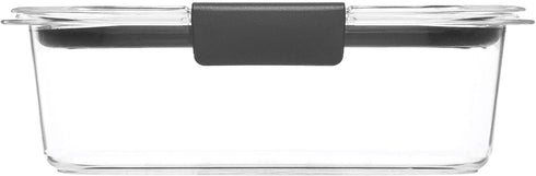 Rubbermaid Brilliance Leak-Proof Food Storage Containers with Airtight Lids, Set of 5 (10 Pieces Total) |BPA-Free & Stain Resistant Plastic