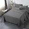 Secura Everyday Luxury Queen Bed Sheet Set 4 Piece - Soft Microfiber 1800 Thread Count 16" Deep Pocket Sheet Sets - Hypoallergenic, Wrinkle & Fade Resistant (Gray)