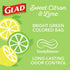 Glad Small Kitchen Drawstring Trash Bags 4 Gallon Green Trash Bag Febreze , Sweet Citron & Lime, 80 Count (Package May Vary)