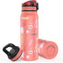Fanhaw Water Bottles Stainless Steel Insulated Vacuum 20oz Water Bottle for Kids/Adults, 2 Lids Leak Proof Thicken Double Wall for Cold & Hot Beverages, BPA Free (Ocean)