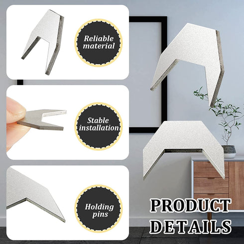 24 Pieces Drawer Stoppers for Dresser, Metal Drawer Stops Antique Style Drawer Stop Drawer Track Guide and Glides Stopper Furniture Parts Accessories for Drawers