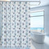 OREMILA Bathroom Shower Curtain 72" x 72" Seashell Starfish Multi-Color Shower Curtains Fabric Bathroom Curtain Durable Water Repellent Bath Curtain,1pcs
