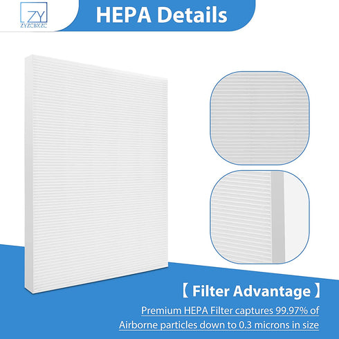 C545 Filter Compatible with Winix C545, Replace with Winix S Filter 1712-0096-00, 1 Pack Post Filter + 4 Activated Carbon Pre Filters