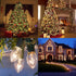 Romasaty C9 Christmas String Lights,Outdoor Weatherproof Lighting Incandescent Replacement String Lights with 25FT Warm White Clear Bulbs for Christmas Lights Commercial Grade-Green Wire