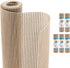 Smart Design Classic Grip Shelf Liner - 12 Inch x 60 Feet Total (Set of 6 Rolls) - Non Adhesive, Strong Grip Bottom, Easy Clean Kitchen Drawer, Cabinet, Cupboard Dresser Cover, Non Slip - Taupe