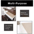 Smart Design Classic Grip Shelf Liner - 12 Inch x 60 Feet Total (Set of 6 Rolls) - Non Adhesive, Strong Grip Bottom, Easy Clean Kitchen Drawer, Cabinet, Cupboard Dresser Cover, Non Slip - Taupe