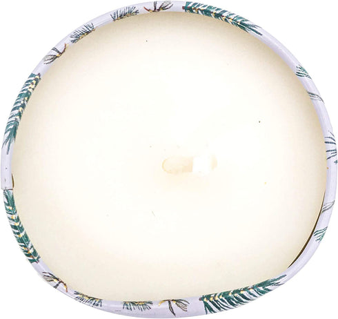 Illume Noble Holiday Collection Balsam & Cedar Demi Vanity Tin, 3 oz Candle