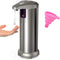 Touchless Liquid Soap Dispenser,Automatic Soap Dispenser,Touchless Soap Dispenser Automatic ,Brushed Stainless Steel Touchless Hand Sanitizer Dispenser for Bathroom Kitchen Hotel Restaurant.