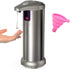 Touchless Liquid Soap Dispenser,Automatic Soap Dispenser,Touchless Soap Dispenser Automatic ,Brushed Stainless Steel Touchless Hand Sanitizer Dispenser for Bathroom Kitchen Hotel Restaurant.