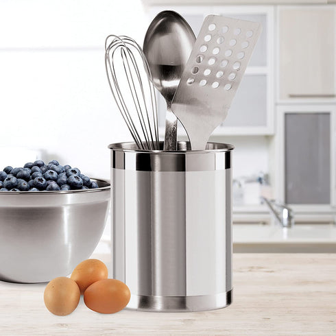 Oggi Stainless Steel Utensil Holder Small