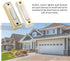 Newhouse Hardware CKIT1 Two Note Electric Door Bell Chime Kit w/ 16V/10VA Transformer & Surface Mount Lighted Push Buttons, 16V/10 Vac, White