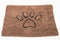 Dog Gone Smart Dirty Dog Doormat Cute Paw Print Ultra Water Absorbent Fast Drying Microfiber Small, Medium, Large and Runner Heavy Non-Skid/Slip Backing Machine Wash, Rain Snow Muddy Wet Shoes & Paws