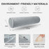 Cylinder Pillows for Neck and Shoulder Pain Relief, for Cervical, Spine, Lumbar Traction. Ergonomics and Neck Physical Therapy, Ideal for Spine and Neck Support. 4x17 inches(Gray)