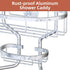 Shower Caddy Over Shower Head,Ewaiira Hanging Shower Caddy Bathroom 3 Tier Shower Caddy Shower Organizer Hanging Shower Caddy Over Shower Head No Rust