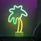SUNYPLAY Neon Sign, Cocount Tree Led Neon Lights USB or Battery Powered LED Neon Signs for Wall Decor, Bedroom, Living Room, Bar, Party, Christmas Decorations (Cocount Tree)