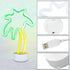 SUNYPLAY Neon Sign, Cocount Tree Led Neon Lights USB or Battery Powered LED Neon Signs for Wall Decor, Bedroom, Living Room, Bar, Party, Christmas Decorations (Cocount Tree)