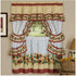 Achim Home Furnishings BSCS36SP12 , 57" x 36", Spice Black Eyed Susan Window Curtain Cottage Set, 57 inch x 36 inch, 57 x 36