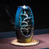 Attom Tech Home Back Flow Incense Burner, Ceramic Waterfall Incense Holder, Incense Ash Catcher